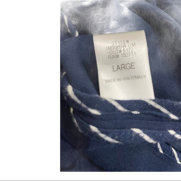 Olivia Moon 68% viscose blue jacket large pockets - Picture 11 of 11